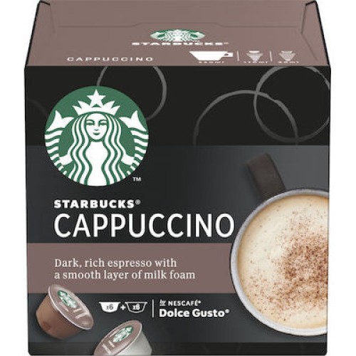  COFFY ESPRESSO STARBUCKS NESCAFE DOLCE GUSTO (NDG073) DARK ESPR 12ΚΑΨΟΥΛΕΣ
